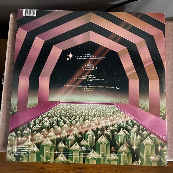 Kesha -  Rainbow Vinyl LP - Picture 2 of 2